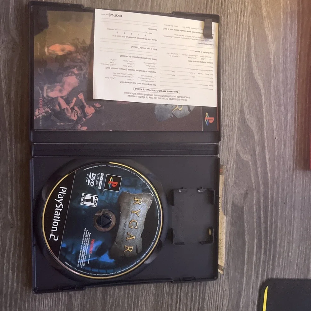 Rygar: The Legendary Adventure PS2 (Sony‎ PlayStation 2, 2002) Manual Tested